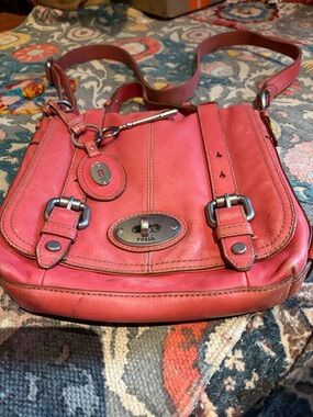 Fossil pink/Red Crossbody Bag